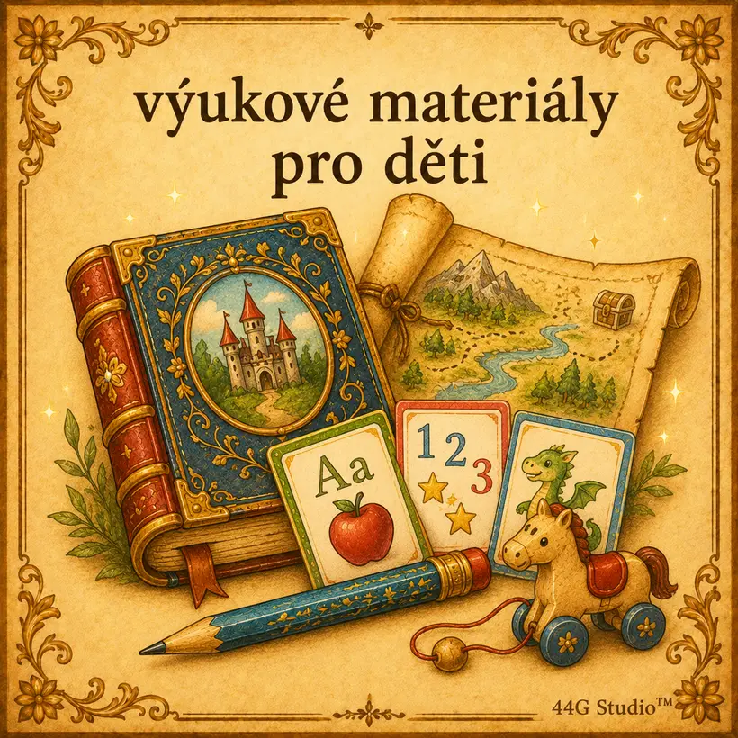 Slovn&iacute;kov&aacute; karta: Materi&aacute;ly pro &scaron;kolku, &scaron;kolu i domov