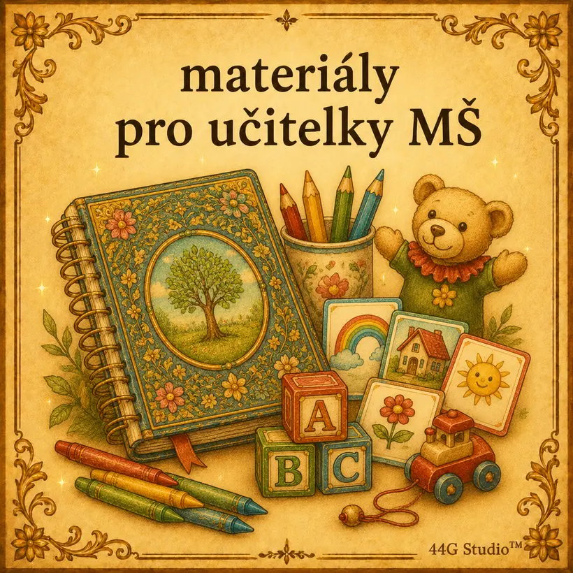 Slovníková karta: materiály pro učitelky MŠ