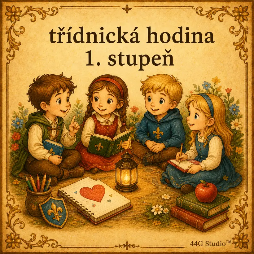 Slovníková karta: třídnická hodina 1. stupeň