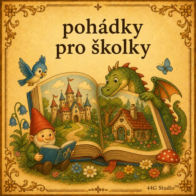 Slovníková karta: pohádky pro školky