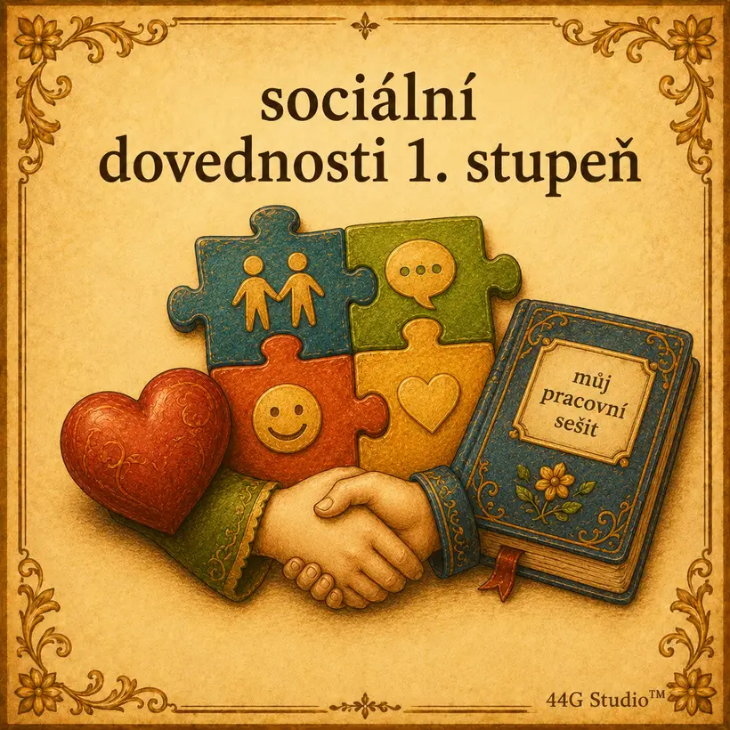 Slovníková karta: sociální dovednosti 1. stupeň