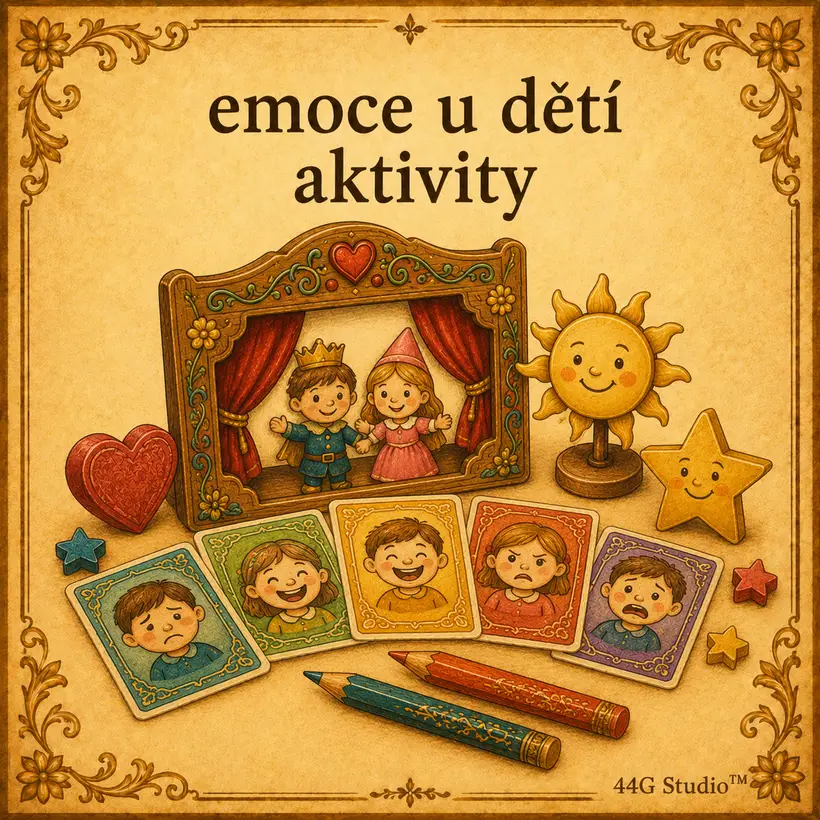 Slovn&iacute;kov&aacute; karta: emoce u d&ecaron;t&iacute; aktivity