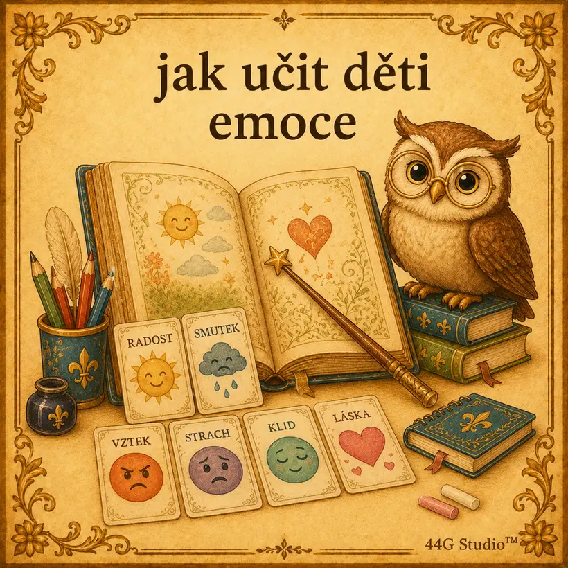 Slovn&iacute;kov&aacute; karta: jak u&ccaron;it d&ecaron;ti emoce