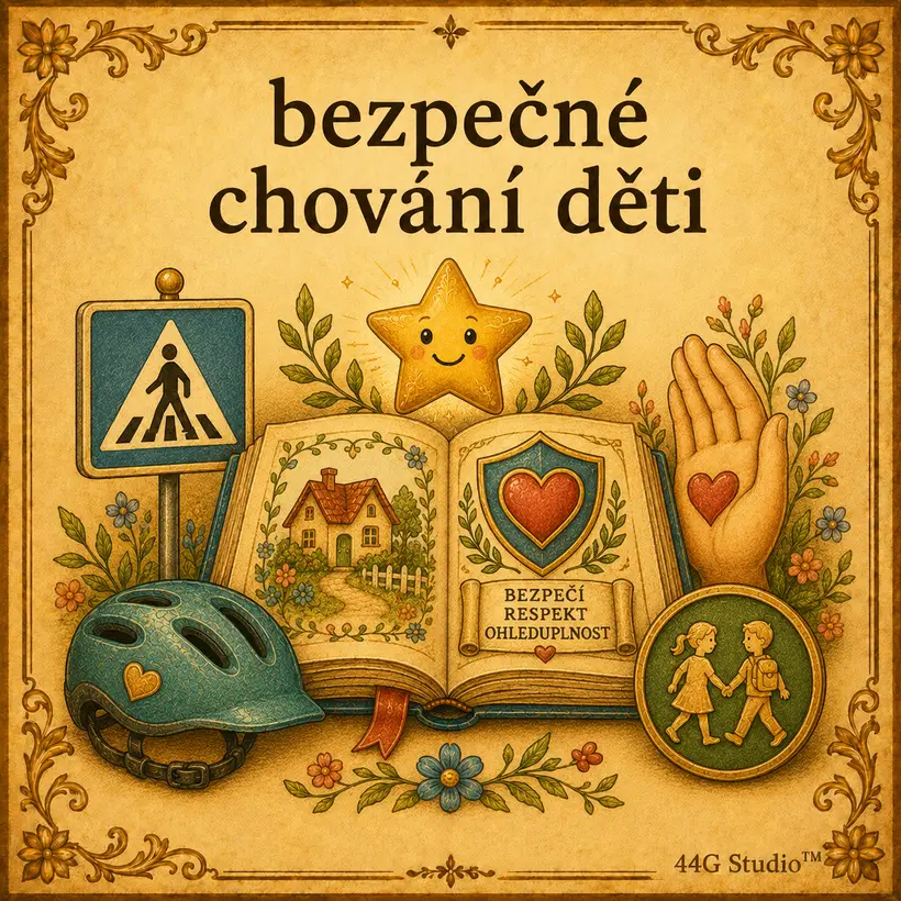 Slovníková karta: bezpečné chování děti