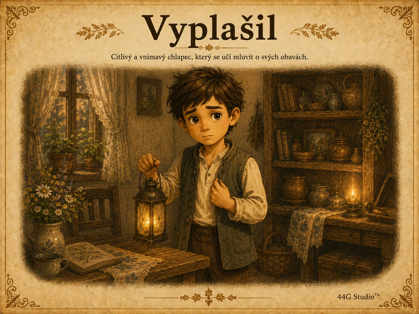 Hlavní vizuál pohádky O Vyplašilovi a velkých obavách