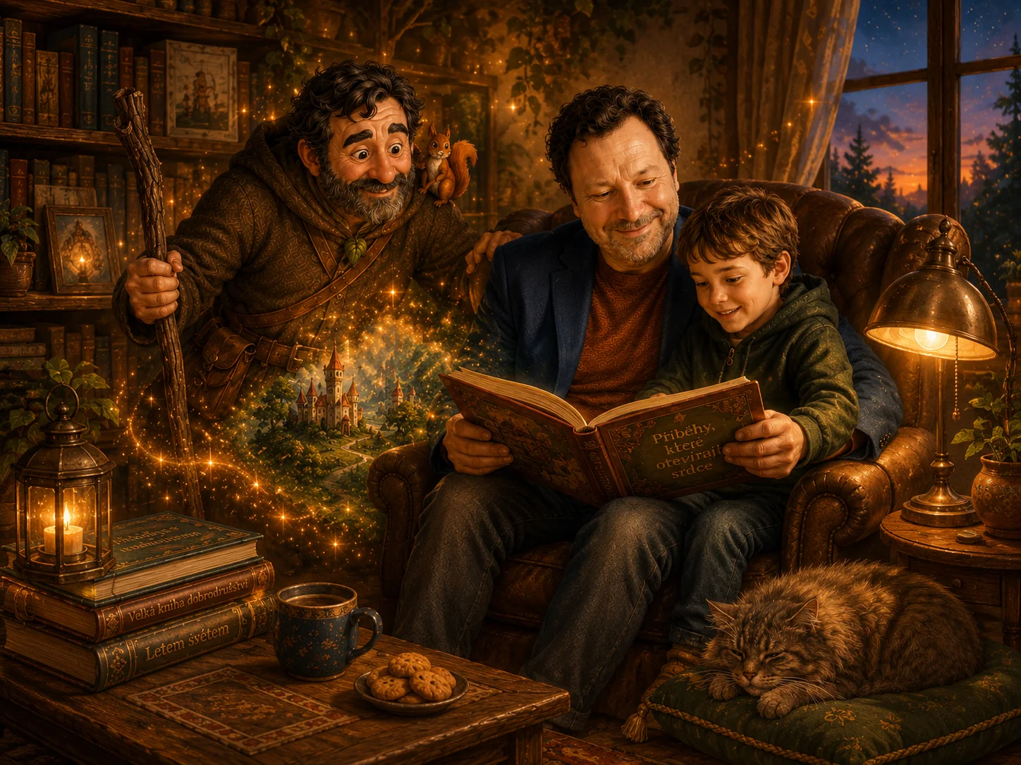 Ilustrační vizuál Zvědohlavova světa k tomuto tématu